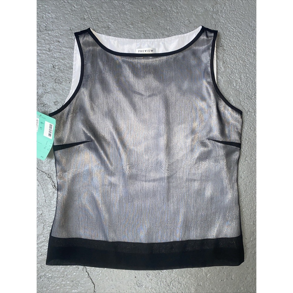 Preview Collection Petite Blouse Small Double Lined